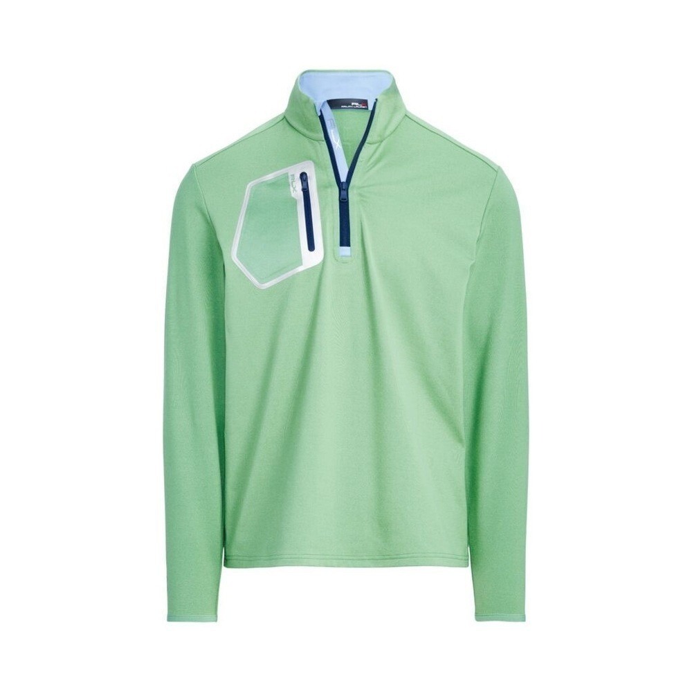 Ralph Lauren RLX Men's Green Quarter Zip Pullover XL